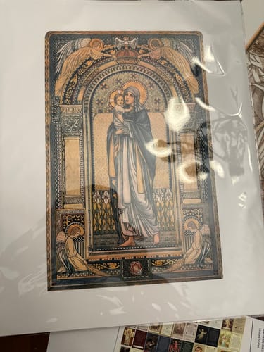 Customer photo review of Madonna and Child – 7 sizes – by Jeanne Antoinette Labrousse