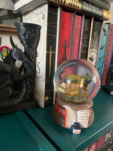 Customer photo review of The Witching Hour Snow Globe - Lisa Parker