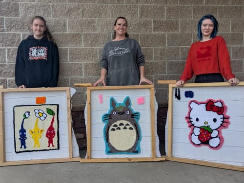 Customer photo review of Tuft Love Group Tufting Classes (Superior, CO)