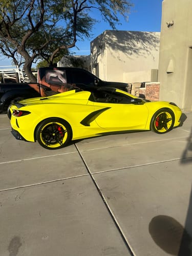 Customer photo review of CUSTOM 1 PIECE FORGED WHEELS: RV-MR02