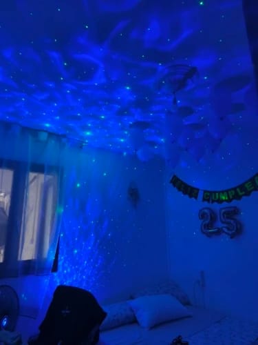 Customer photo review of Aurora Projector