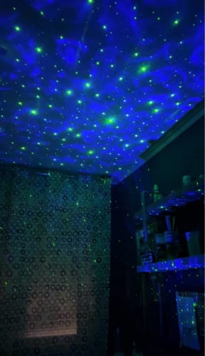 Customer photo review of Aurora Projector