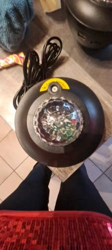 Customer photo review of Aurora Projector