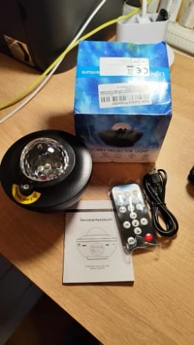 Customer photo review of Aurora Projector