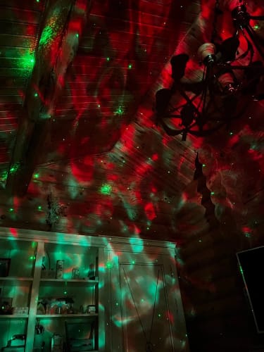 Customer photo review of Aurora Projector