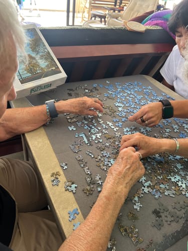 Customer photo review of 1000 Piece Photo Collage Puzzle: Collage Puzzles from Photos