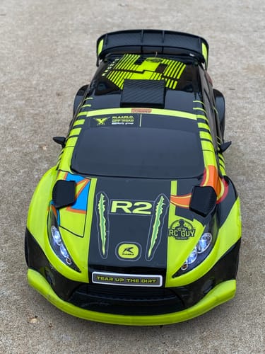 Customer photo review of 1/10 Carbon Fiber Brushless RTR 4WD RC Rally Car,XTS-F10