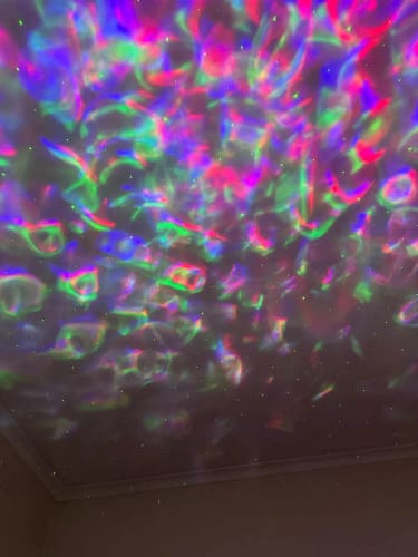 Customer photo review of Aurora Projector