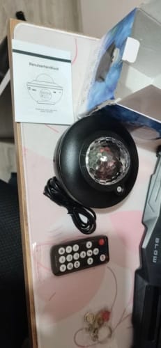 Customer photo review of Aurora Projector