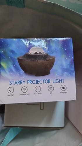 Customer photo review of Aurora Projector