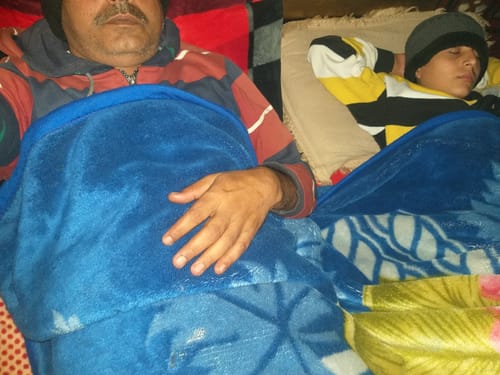 Customer photo review of Flo mattress 4inch Ortho