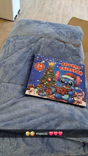 Customer photo review of Calendrier de l'Avent Stitch 🎁🎄
