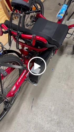 Customer video review of Catrike Configured Battery Mount