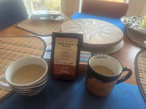Customer photo review of Café Hacienda Doka House Blend