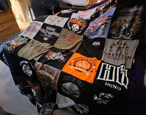 Customer photo review of T Shirt Quilt by Project Repat