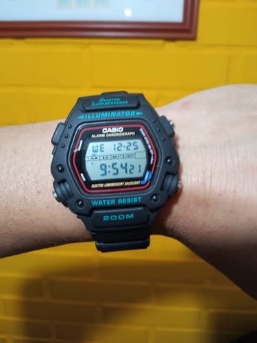 Customer photo review of Reloj Casio Vintage DW-290-1VS (Misión Imposible)