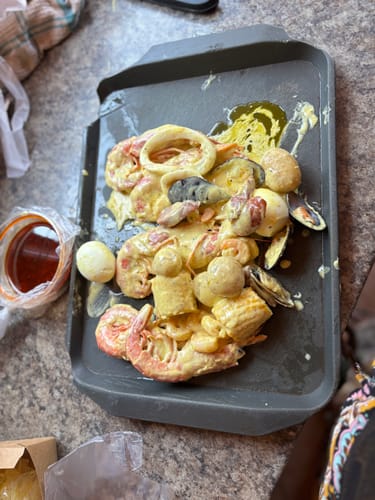 Customer photo review of Extra Cajun Sauce