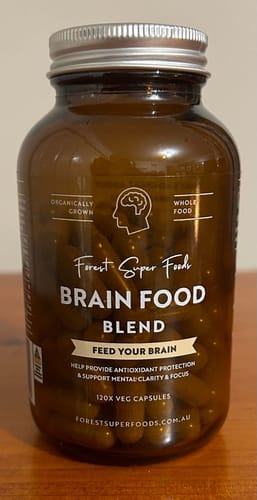 Customer photo review of Brain Food Whole Food Supplement