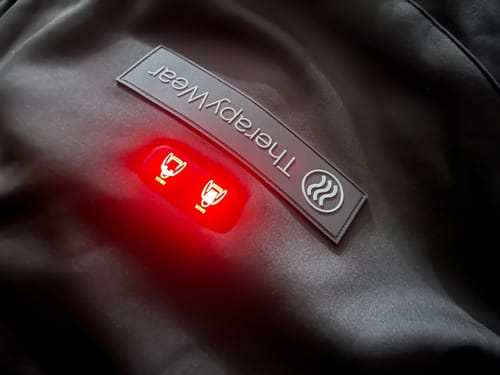 Customer photo review of TherapyWear Relief Hoodie