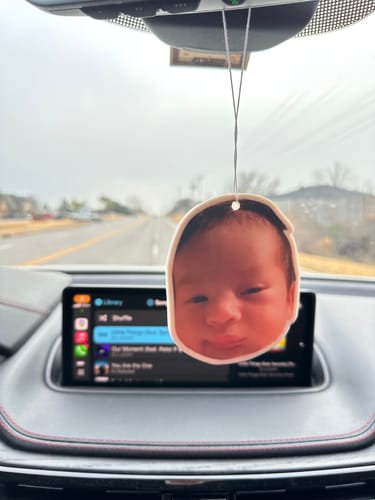 Customer photo review of Custom Shape Air Freshener