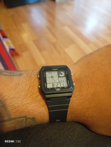 Customer photo review of Reloj Casio Vintage LF-20W-1ADF Twin-Graph Reissue Resina