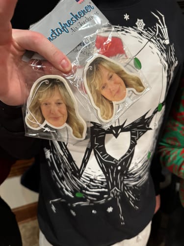 Customer photo review of Custom Shape Air Freshener