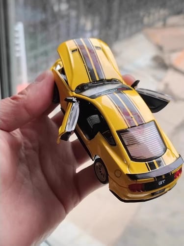 Customer photo review of American Mighty Stang DIY Car Model