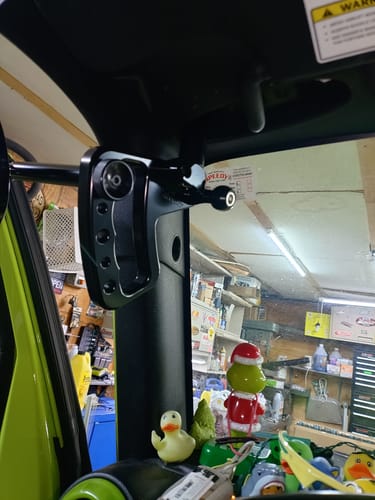 Customer photo review of JK/JKU Handles & Mirrors Bundle