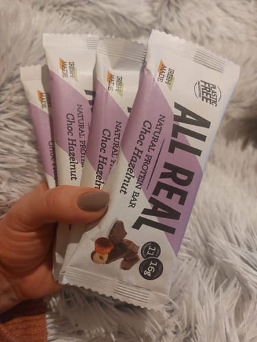 Customer photo review of Choc Hazelnut Protein Bar