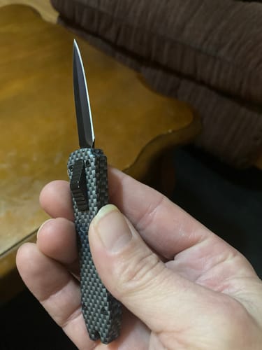 Customer photo review of The Wasp Micro OTF (Multiple styles)