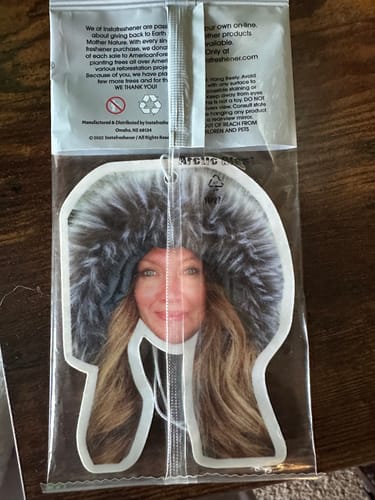 Customer photo review of Custom Shape Air Freshener