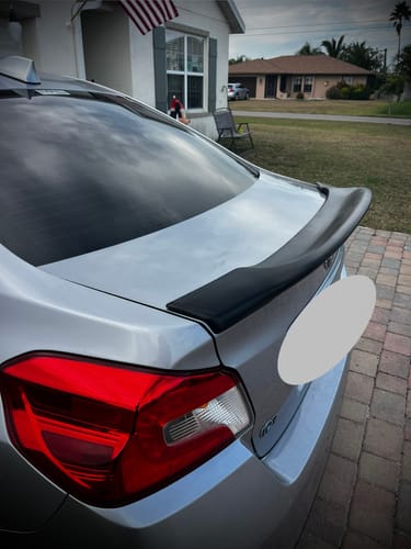 Customer photo review of 2015-21 Subaru WRX STi High-Kick Duckbill Rear Spoiler