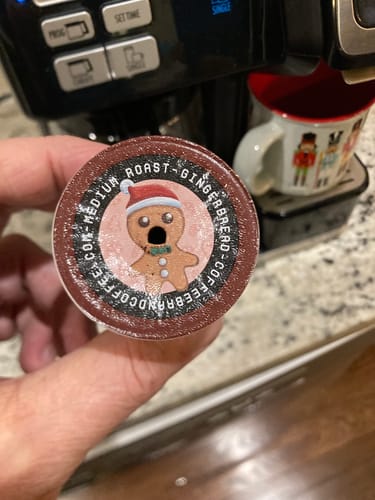 Customer photo review of Gingerbread Kcups