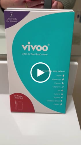 Customer video review of Vivoo Wellness Test