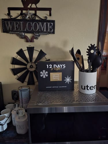 Customer photo review of 12 Days of Coffee Box (PRE-ORDER! Ships late November)