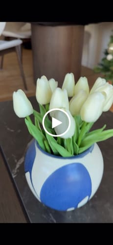 Afrah A. review of Kunst Tulpen Boeket - Ivoor (25 stengels) image 1 out of 1