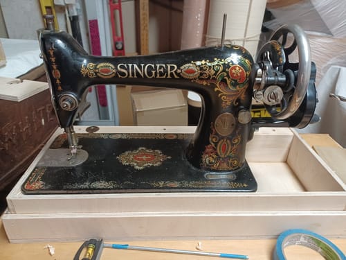 Customer photo review of Hand Crank w/ Screw, Alphasew #KS-1