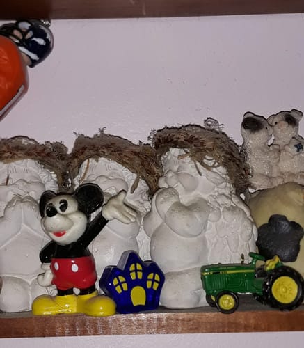 Customer photo review of Tiny Glass Haunted House 172