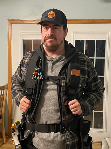 Customer photo review of Essential Low Profile Toolbelt