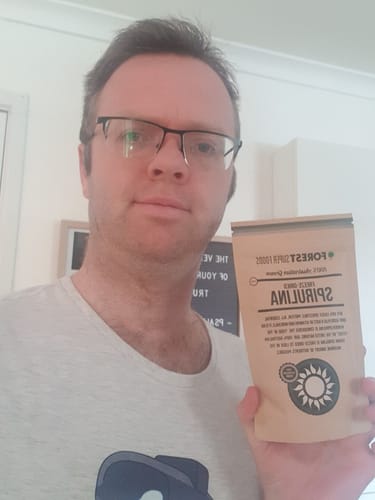 Customer photo review of 100% Australian Freeze Dried Spirulina