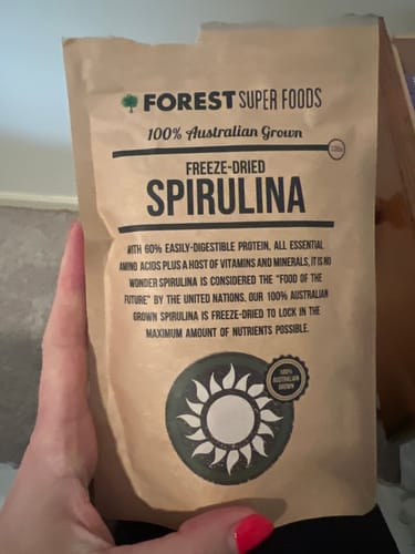Customer photo review of Australian Freeze Dried Spirulina