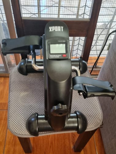 Customer photo review of Pedalera Ejercitador Con Monitor Lcd Xport Home Fitness Pro