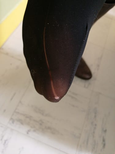 Customer photo review of Le Collant Polaire Parfait.