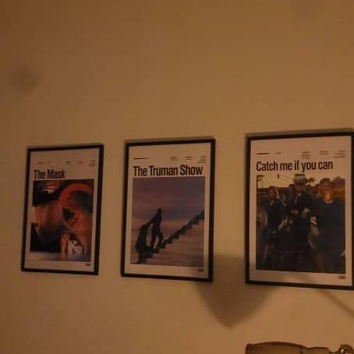 Customer photo review of The Truman Show Poster