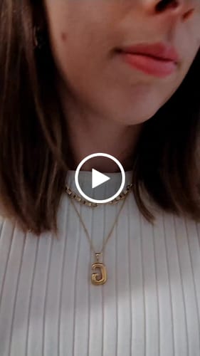 Customer video review of Collana "Tu con me"