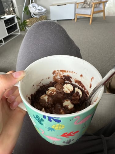 Customer photo review of 2-In-1 Magical Mug Cake