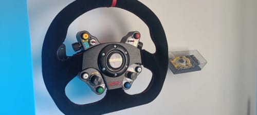 Customer photo review of Simsonn Racing Simulator Carbon Fiber and Aluminum Steering Wheel Hub