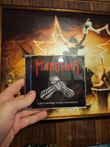 Customer photo review of Manowar CD Single Laut Und Hart Stark Und Schnell