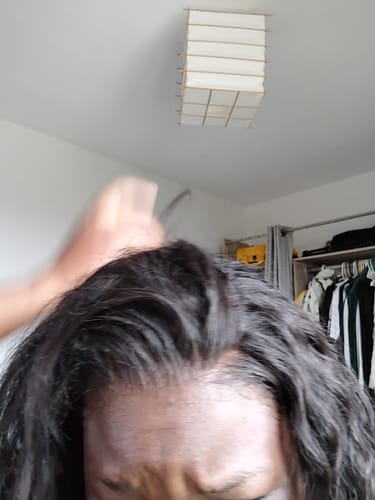 Customer photo review of The Complete All in One Wig Install Kit