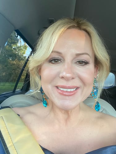 Customer photo review of Jesse Earrings